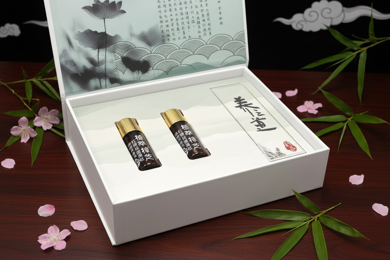 植萃樟芝禮盒示意圖